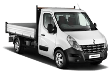 Van Hire Somerset - White 3.5 Tonne Folkestone Tipper Transit - Van hire Somerset